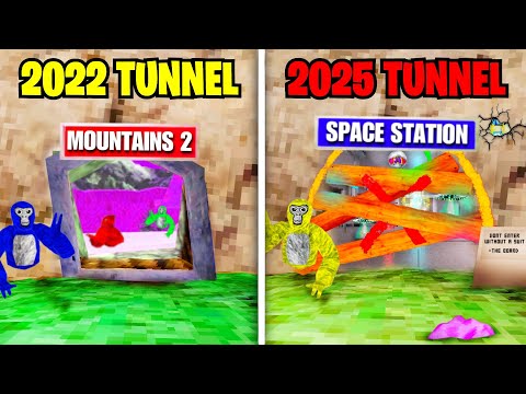 I Snuck Into EVERY Secret Tunnel In Gorilla Tag...