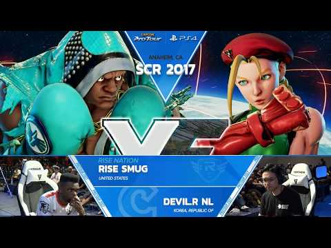 SFV: Rise Smug vs. Devil.R NL - SCR 2017 Top 8 - CPT 2017