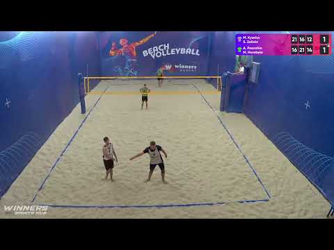 12:15 M. Kyselov / S. Zalizko - A. Pasazhin / M. Horobets 11.08.2022 | Winners Beach Volleyball