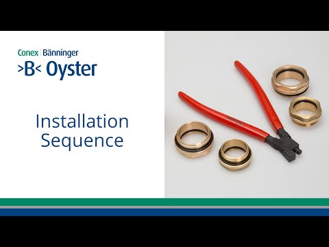 ＞B＜ Oyster Installation Video