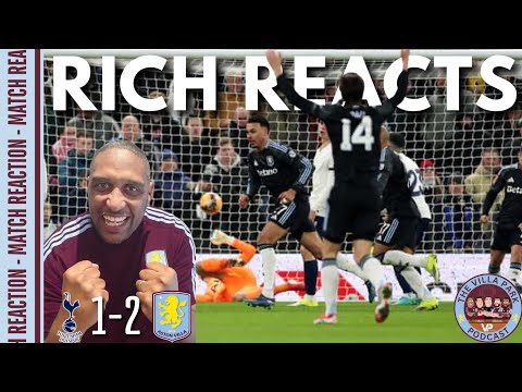 SPURS 1-2 ASTON VILLA! | ROGERS AND BUENDIA DO IT AGAINST SPURS AGAIN!! 