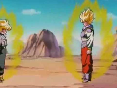 Goku contro Trunks del futuro italiano