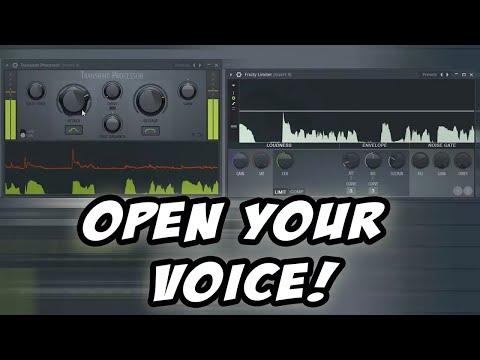 FL Studio Tip - Compression & Transient Processing! | Making Your Vocals More Open & Present
