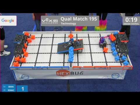 2017 VEXIQ Midd Tech Q195 (809A 9366C) Score 36