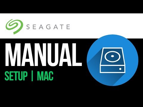 Einrichtungshandbuch für externe Festplatten von Seagate für Mac 2019