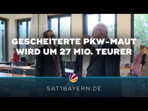 Gescheiterte Pkw-Maut: Steuerzahler müssen noch mehr Kosten stemmen