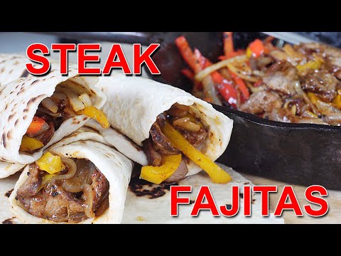 Easy the Best Steak Fajitas - homemade seasoning -...