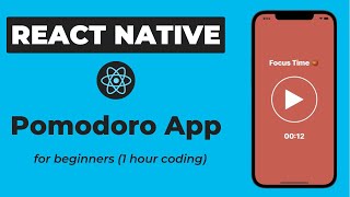 React Native & TypeScript for Beginners - Build a Pomodoro App (Day 1)