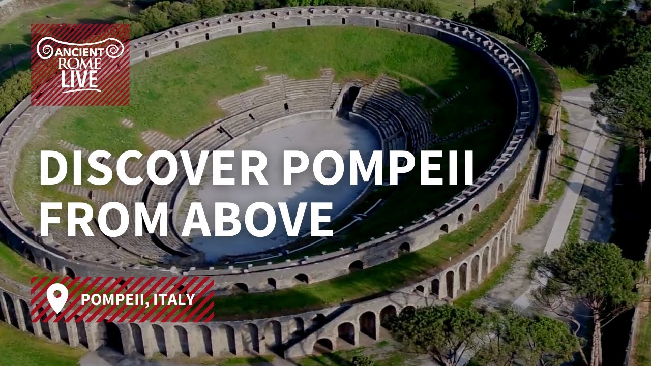 Discover ancient Pompeii by drone!