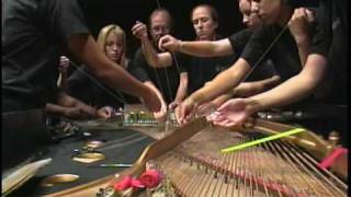 The Bowed Piano Ensemble perform Stephen Scott's Entrada