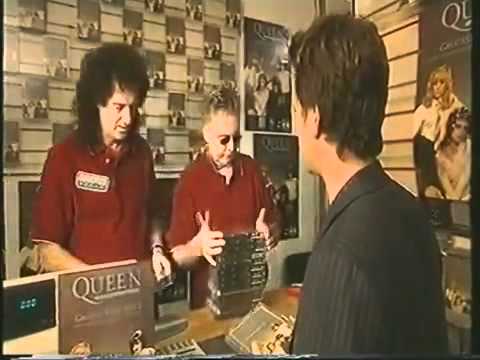 TV ad for Queen Greatest Video Hits II DVD with Brian May & Roger Taylor