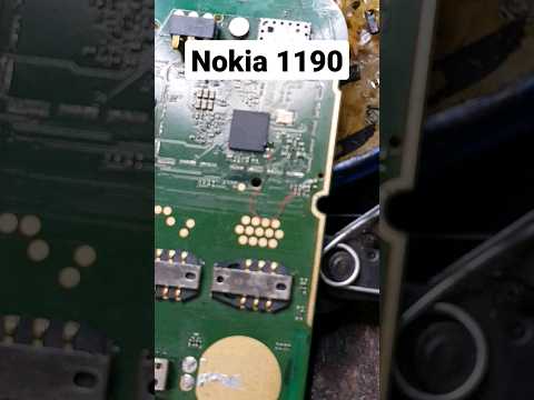 nokia 1190 calling button note working jumper #trending #short#repair