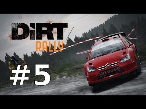Lets Play DiRT RALLY PS4/ONE/PC Gameplay German Deutsch Part 5 - Erstmals im Schnee