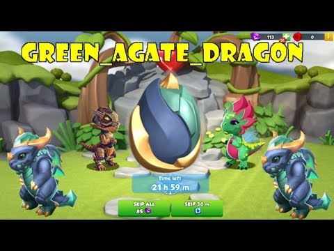 Breeding Green Agate Dragon | Dragon Mania Legends |