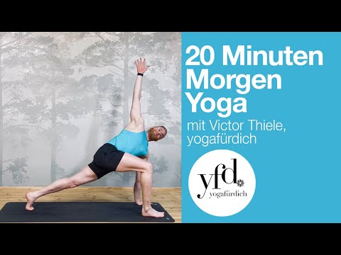 Morgen Praxis: 20 Minuten Power Vinyasa Flow Yoga mit Victor Thiele #morgenyoga #vinyasa