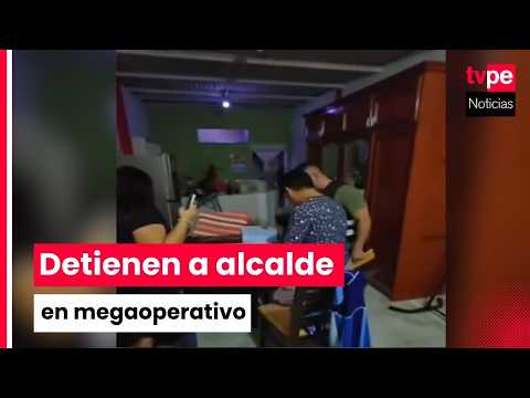 Capturan a alcalde de Contralmirante Villar por presunto direccionamiento de obras