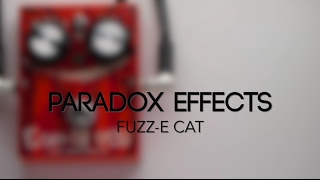 Video thumbnail for Paradox Effects Fuzz-E Cat Fuzz Guitar Effects Pedal Demo by Pedal of the Day