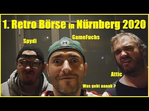 Retro Börse in Nürnberg 2020 🤗 besuch in Ree Town 😎