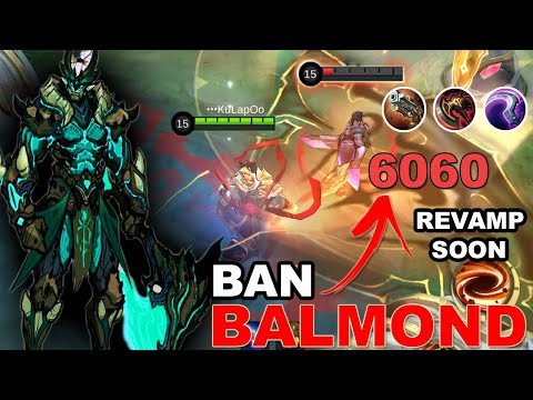 100% BAN BALMOND PLEASE | BALMOND BEST BUILD 2022 | MLBB