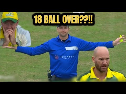18-Ball Over?! John Hastings Bowls the Most Chaotic Over Ever | WCL 2025. SHORT HIGHLIGHT 