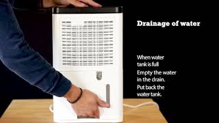 Woods MDK11 Dehumidifier video thumbnail