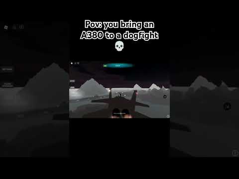 Bro brought an A380 to a dogfight 💀#f15 #a380 #dogfighter