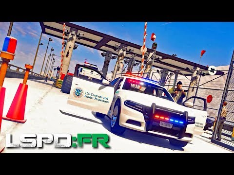 GRENZPOLIZEI 🛂 - GTA 5 LSPD:FR #192 - Daniel Gaming - Deutsch