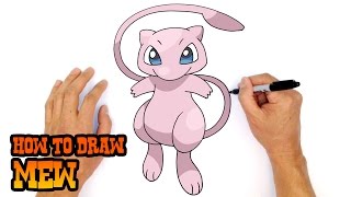 How to Draw Mew | Pokemon