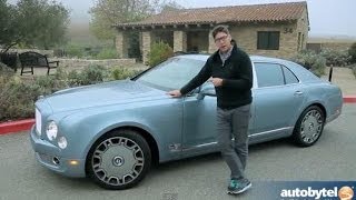 2013 Bentley Mulsanne Mulliner Test Drive & High-End Luxury Car Video Review