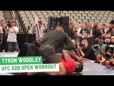 UFC 228 Open Workout: Tyron Woodley Highlights