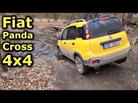 Fiat Panda Cross 4x4 | light off-road + muddy roads + POV