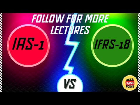 ACCA | Strategic Business Reporting (SBR) Start | IFRS-18 vs IAS-1 Presentation FS | ACCA Pass Point