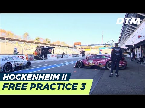 DTM Hockenheim Finale 2018 - Freies Training 3 - RE-LIVE (Deutsch)