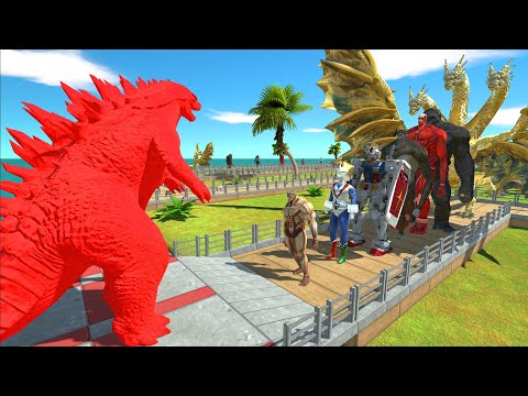 Fire Godzilla 2014 Oasis DEATH RUN - ARBS