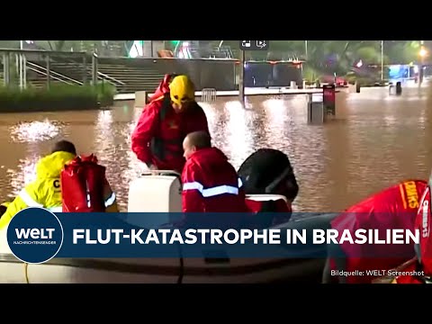 BRASILIEN: "Beispiellose Katastrophe!" Schlimmstes Hochwasser seit 80 Jahren – Mindestens 39 Tote!
