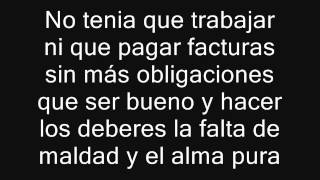 Porta - El Sindrome de Peter Pan [Letra]