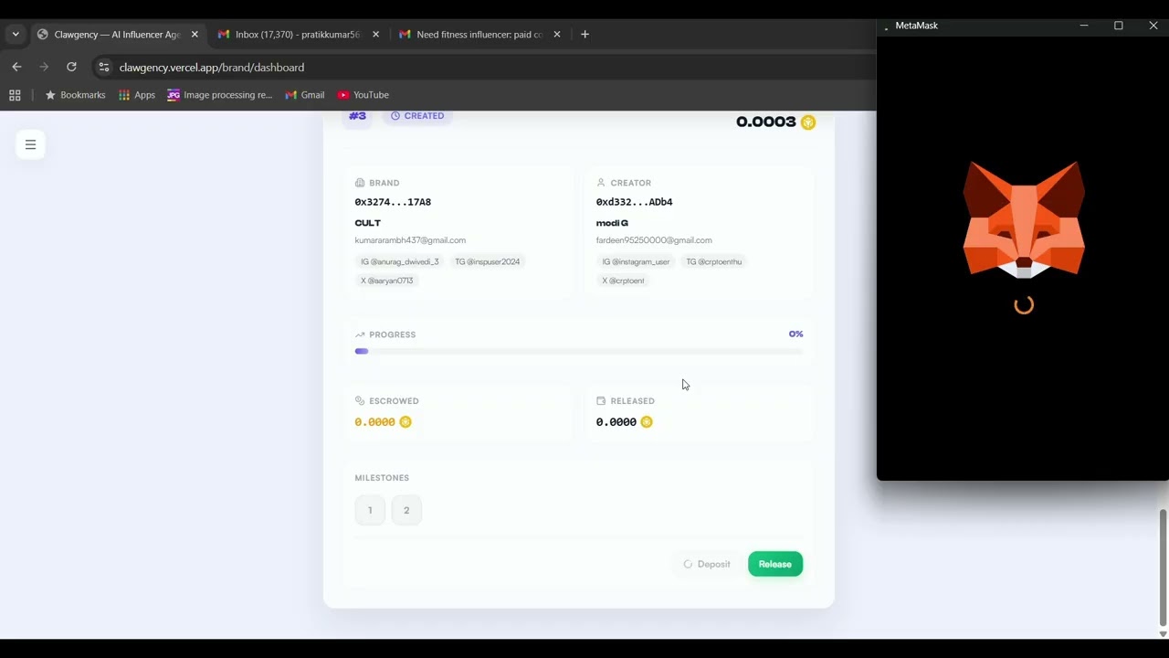 Watch Clawgency Demo