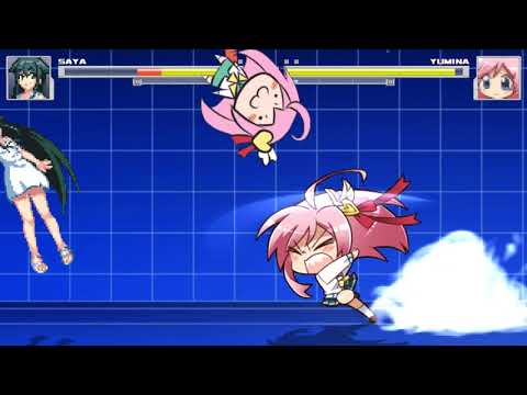 Saya vs Yumina Fight!