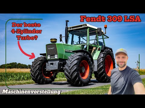The best four-cylinder turbo? Introducing the Fendt 309 LSA | tractorbook Vlog #67