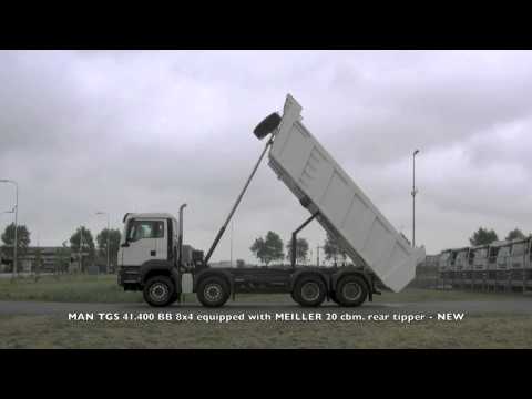pktrucks MAN with MEILLER rear tipper