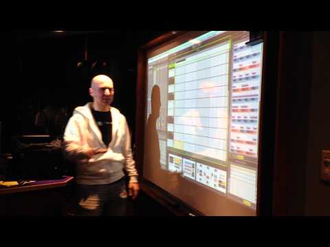 Saro showing a Introductory Beat Builder With Ableton Live Clip at Harris Institute