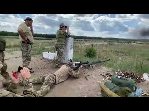 7km range, sniper rifle, SNIPEX T-REX, training in Ukraine