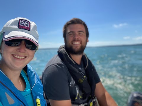 EP2: Sailing my Mini 6.50 for the first time in the Solent and sail repairs at Highwater Sails :)