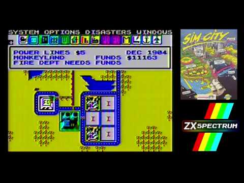 RetroPlay - Sim City on the ZX Spectrum