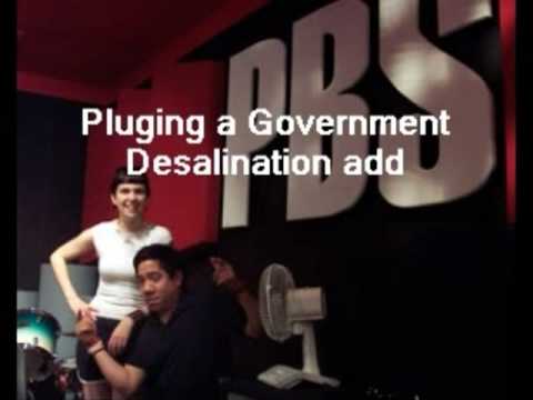 PBS Radio Supporting Desalination Climate Change & Privatisation