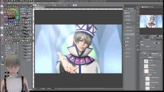【お絵かき雑談】ファンアート描く【Vtuber】2/2