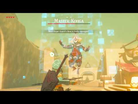 What Happens if you Fight Master Kohga in Gerudo Town? ( Zelda Breath of the Wild)