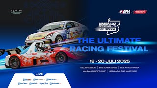 LIVE Mandalika Festival of Speed (MFoS) 2025 Round 2 - Day 1