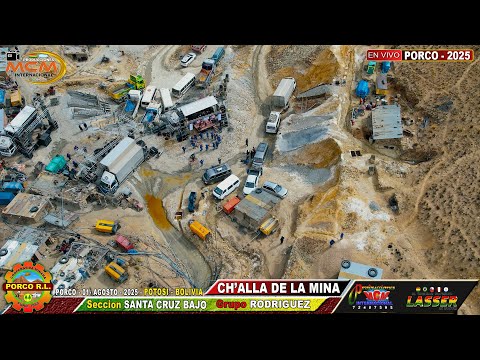 LASSER EN VIVO PORCO 2025 - HUAYÑO - COSTUMBRE PARTE 1 - GRUPO RODRIGUEZ - MCM Producciones