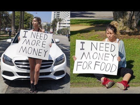 Rich Girl vs Poor Girl (Social Experiment)